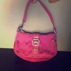Pink Coach Purse